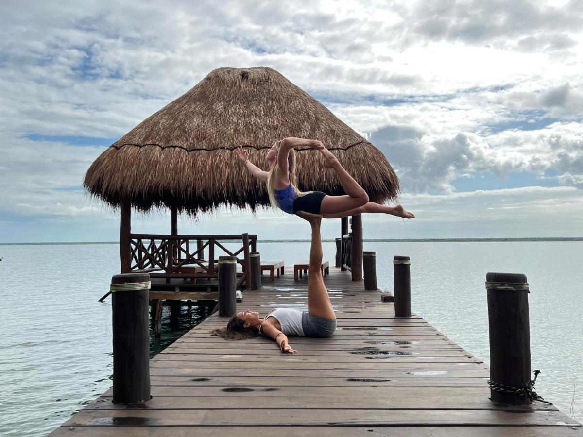 Las Nubes Bacalar Exterior foto