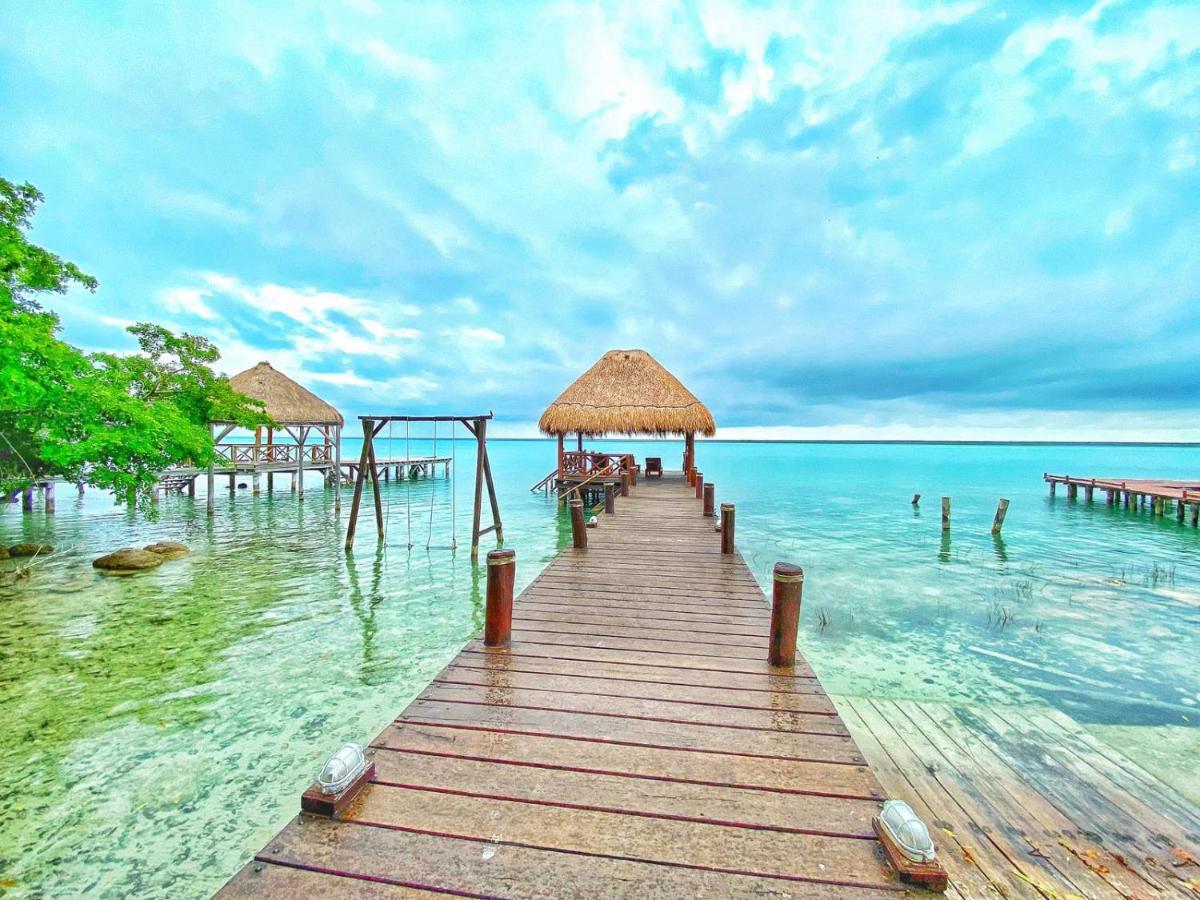 Las Nubes Bacalar Exterior foto