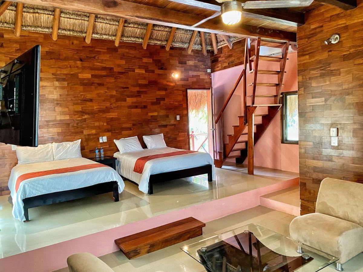 Las Nubes Bacalar Exterior foto