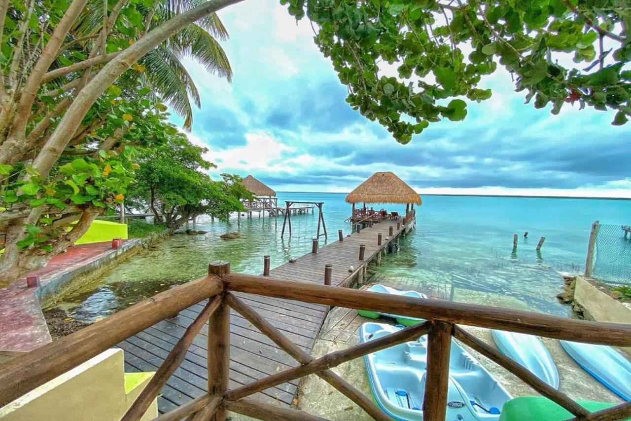 Las Nubes Bacalar Exterior foto